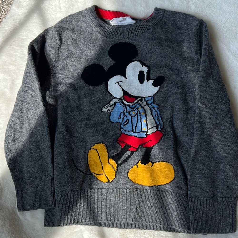 Disney Gap 4T Mickey Mouse Toddler Boy Sweater